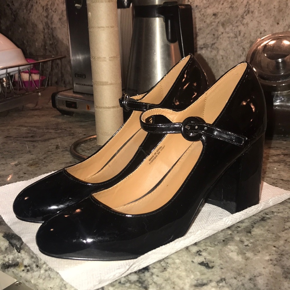 Mary Jane Block Heels